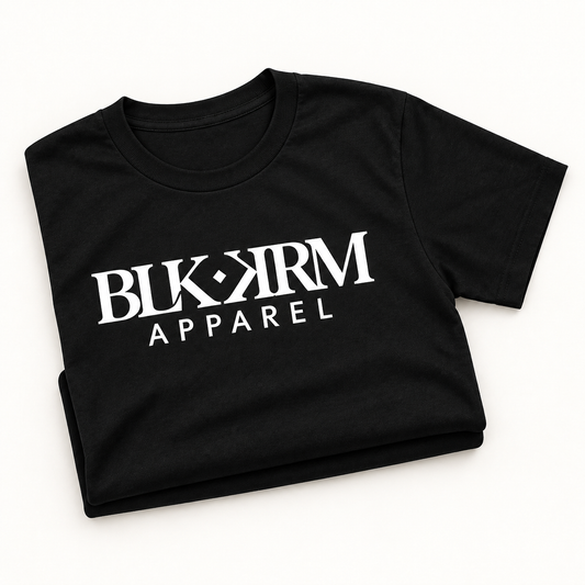 BLK KRM puff tee