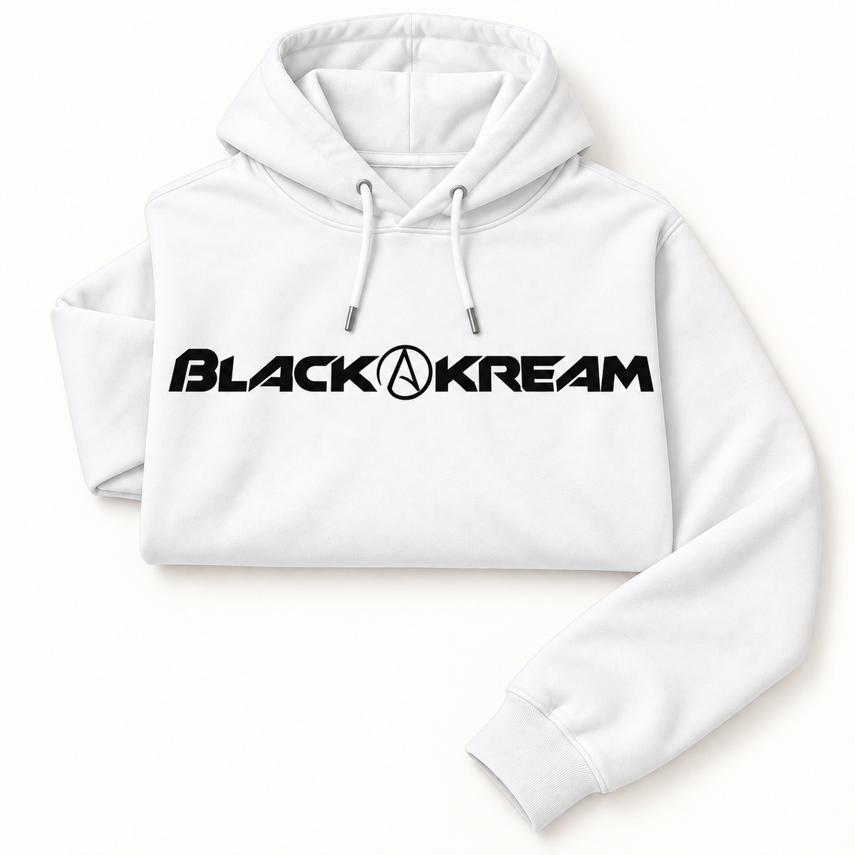 Black Kream Block Logo Hoodie