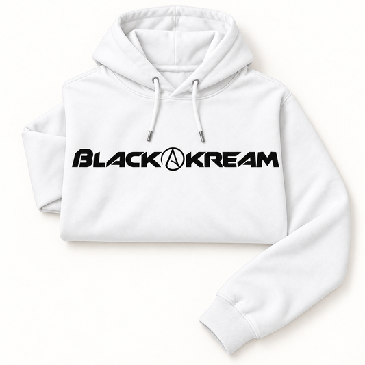 Black Kream Block Logo Hoodie