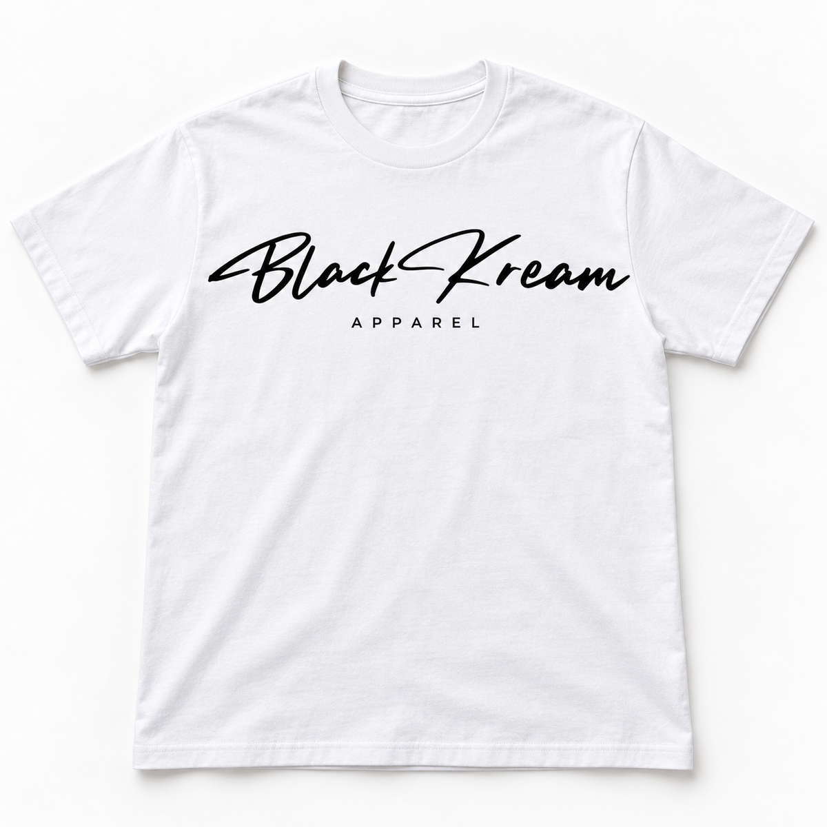 Official Black Kream Signature logo tee