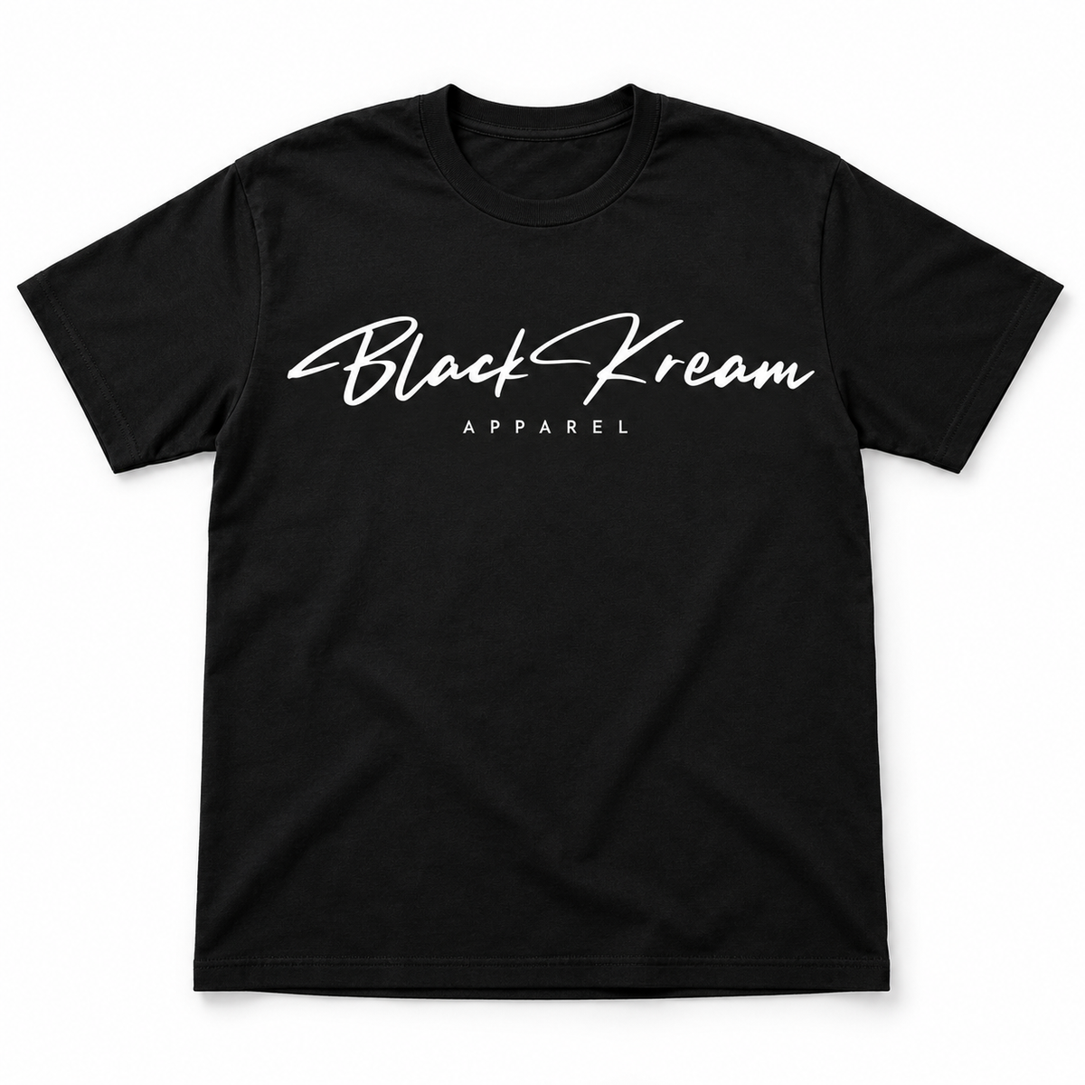 Official Black Kream Signature logo tee